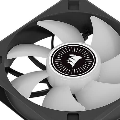 Corsair iCUE ML120 RGB Elite Premium 120mm PWM Magnetic Levitation Triple Fan Kit (Black)